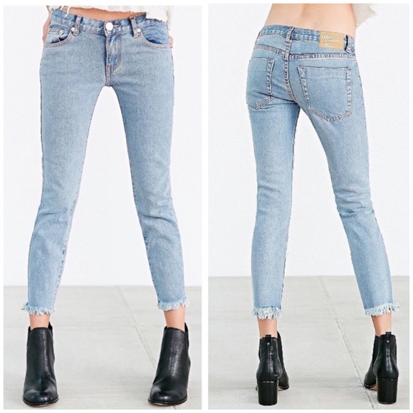 One Teaspoon Iggys Jeans Zorrow Skinny Ankle 26 - Picture 1 of 14